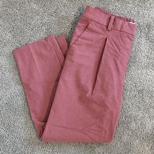 NWOT LOFT Women's Rose Pull On Trousers